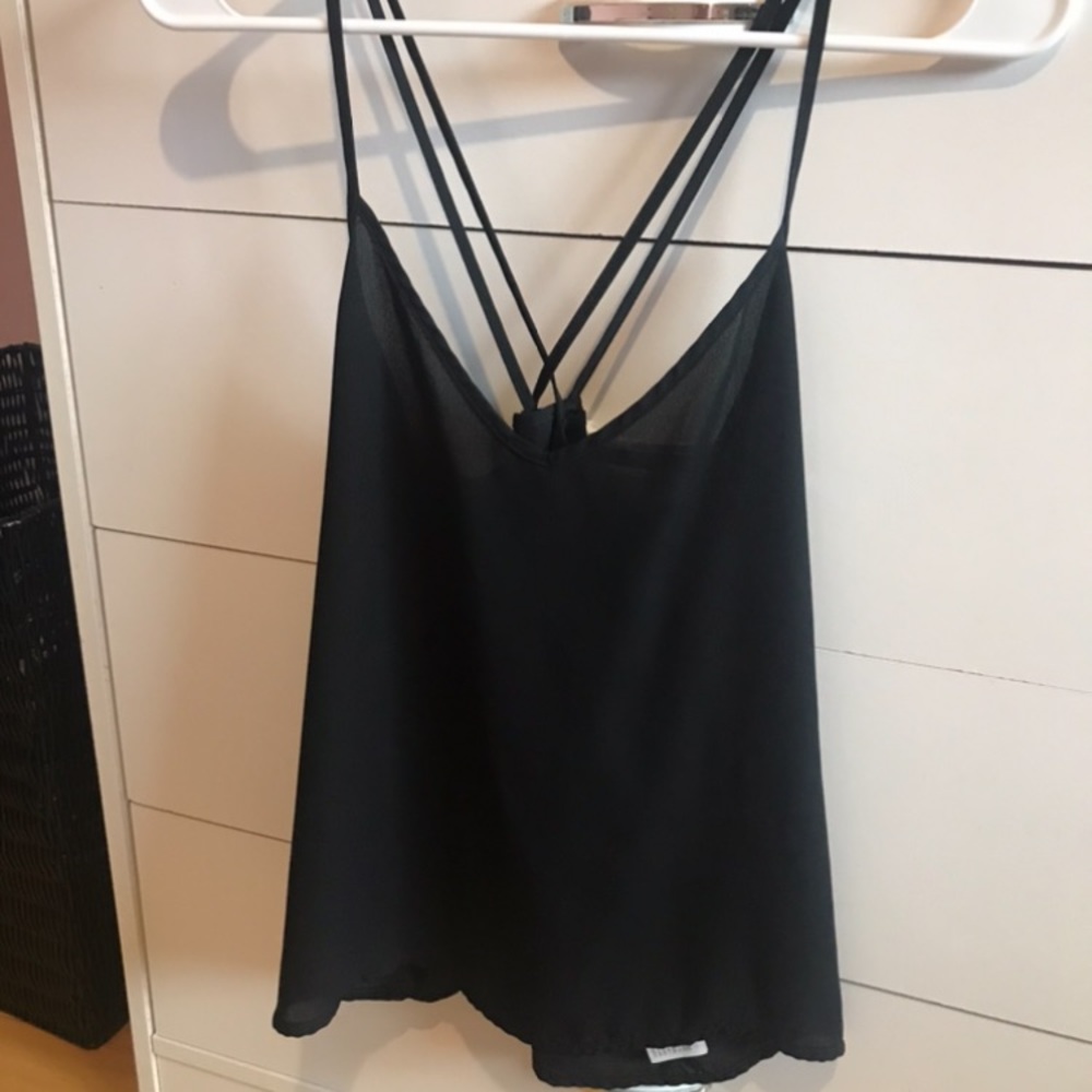 Hollister Flowey tank top